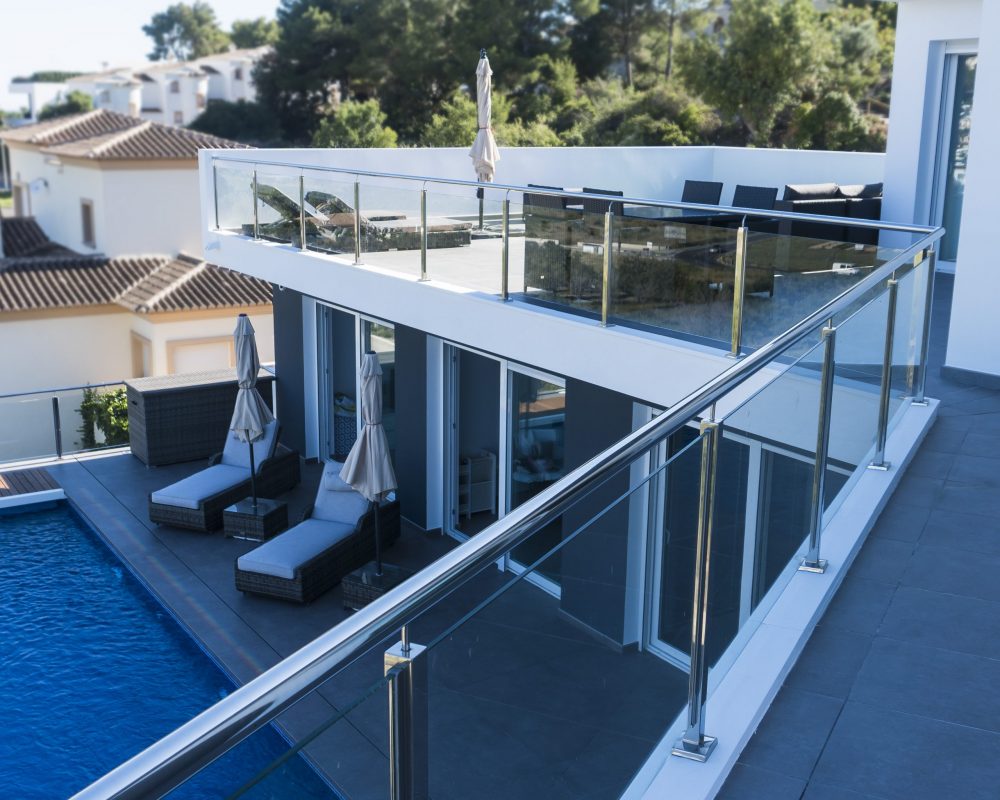 Arquifach: Studio architectural à Alicante présent: Villa Sabana - Maison individuelle avec piscine située dans l'urbanisation