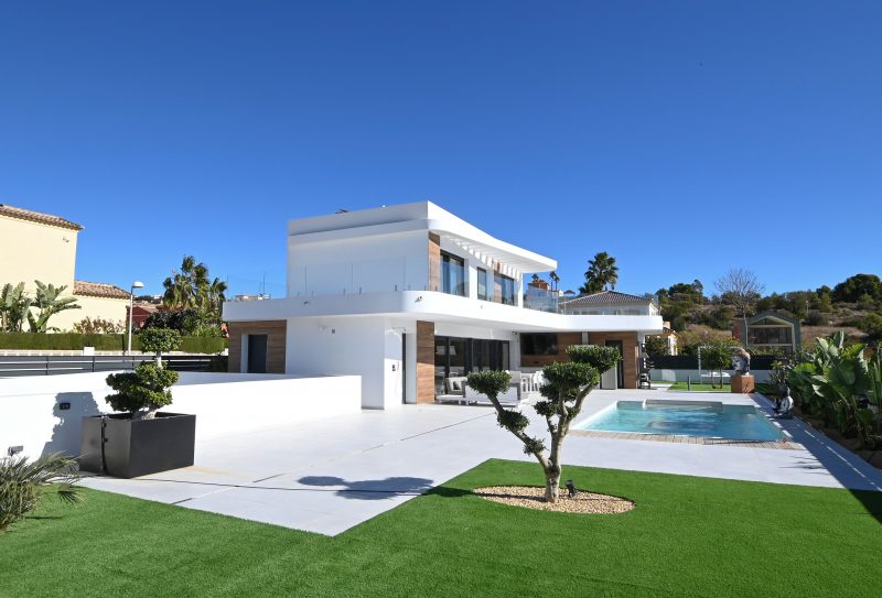 CASA REGGY de arquifach arquitectos en Calpe, Altea, Benissa, Teulada y Moraira.