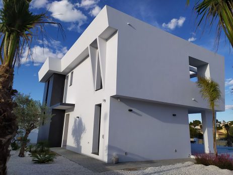 VILLA BUENAVISTA de arquifach arquitectos en Calpe, Altea, Benissa, Teulada y Moraira.