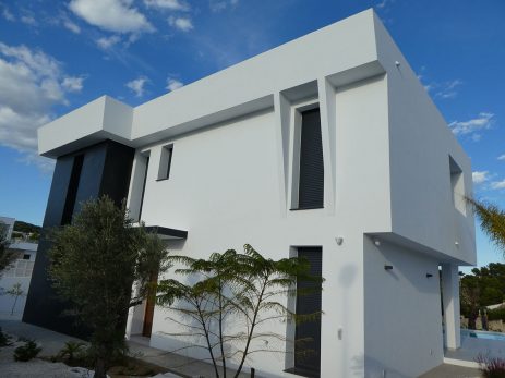 VILLA BUENAVISTA de arquifach arquitectos en Calpe, Altea, Benissa, Teulada y Moraira.